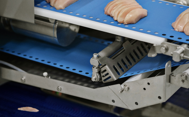 I-Cut 122 TrimSort poultry portion cutter